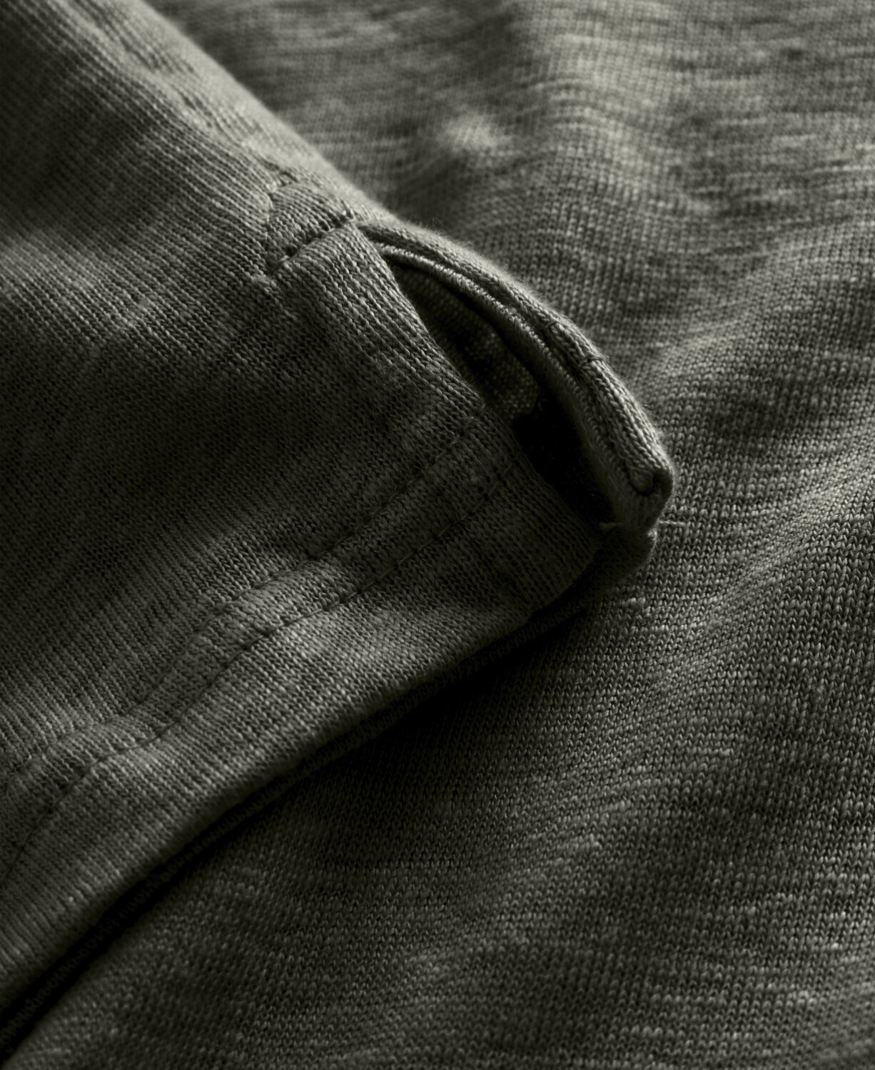 Regular linen polo - GOTS/Vegan