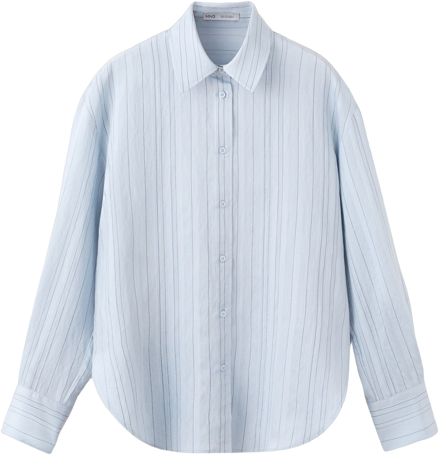 Oversize striped shirt