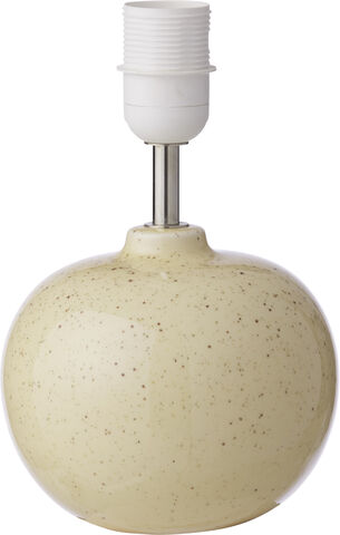 Ceramic Lamp Ball Vanilla H 13cm