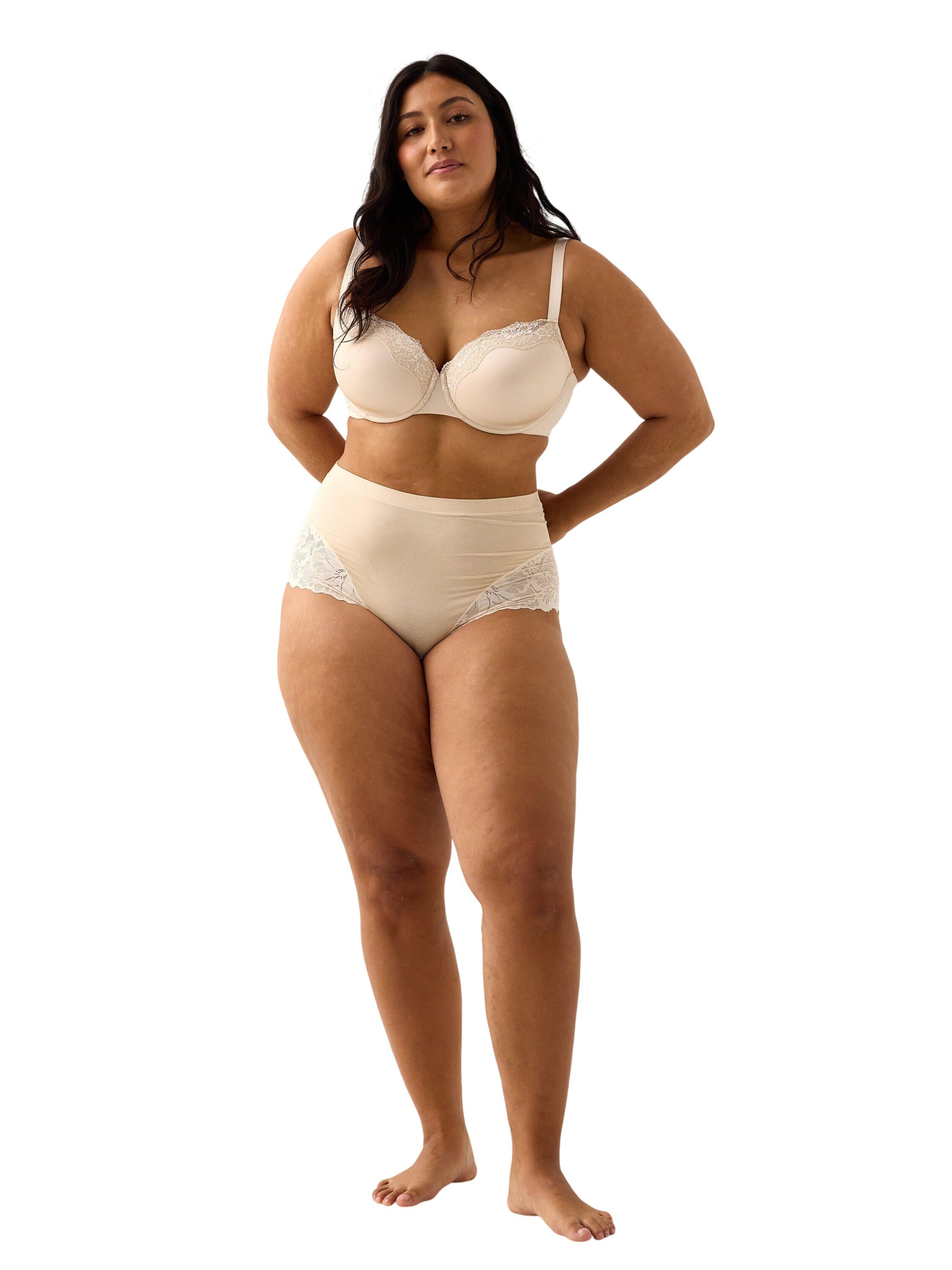 En komfortabel balconette-BH med fi