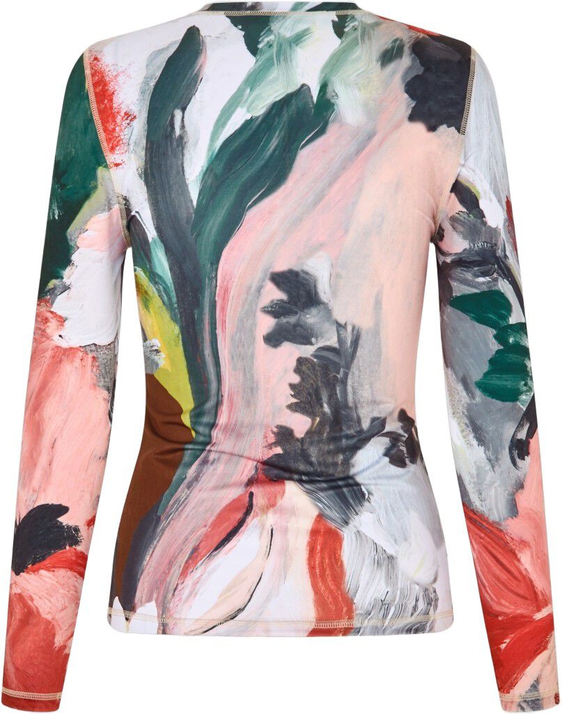 2244 Stocking Jersey, Elastic Long Sleeve Top