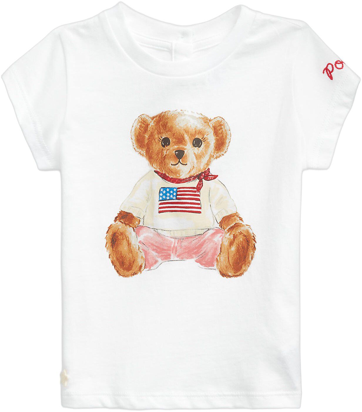 Polo Bear Cotton Jersey Tee