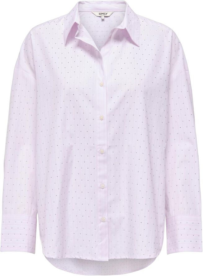 ONLOREGON ALVA LS RHINEST SHIRT NOO