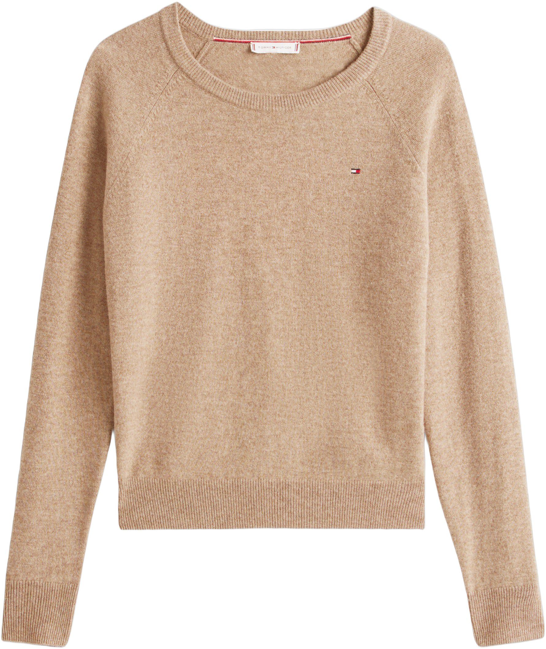 WOOL CASH C-NK LS SWEATER