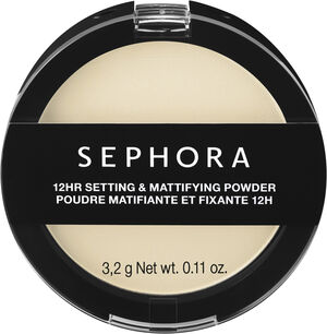 Mattifying & Setting Powder 12H - Puder med lång hållbarhet (reseforma