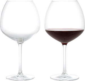 Premium rødvinsglas 2 st.