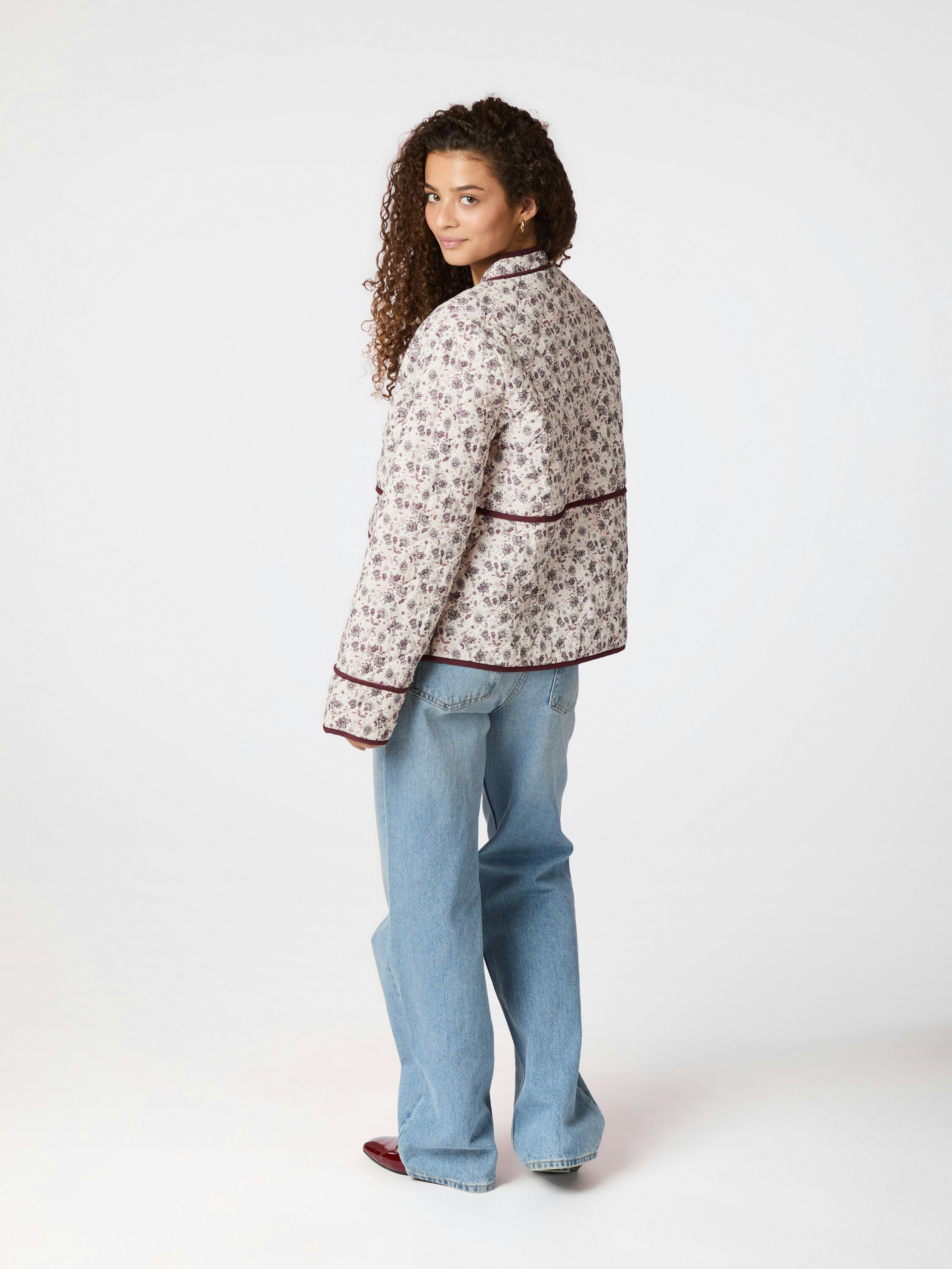 Lottie Blush Quilt Jacket