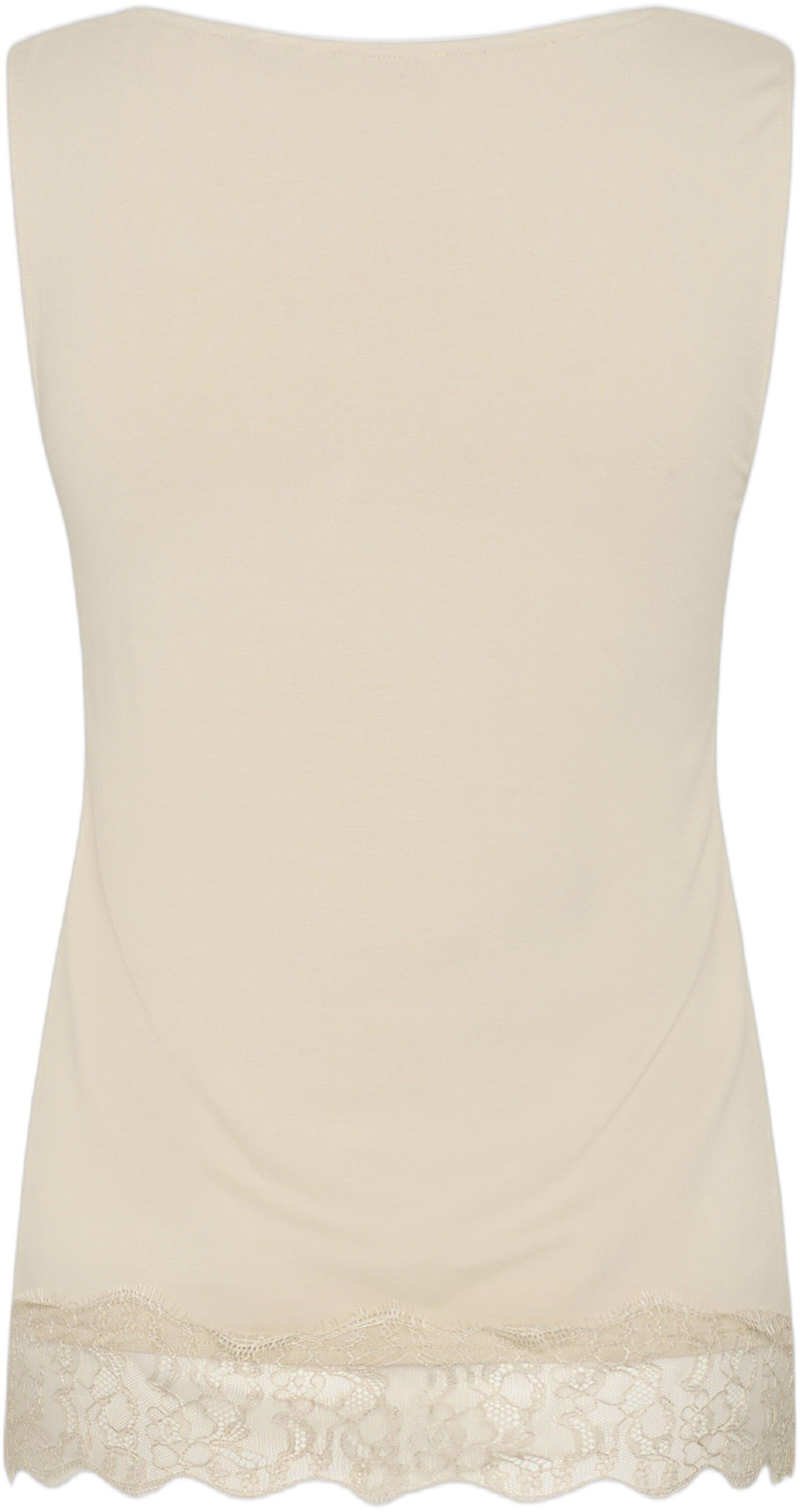 CRAlvaia Jersey Lace Top