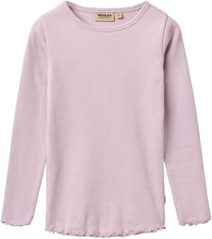 Lang&aelig;rmet Rib T-shirt Ida