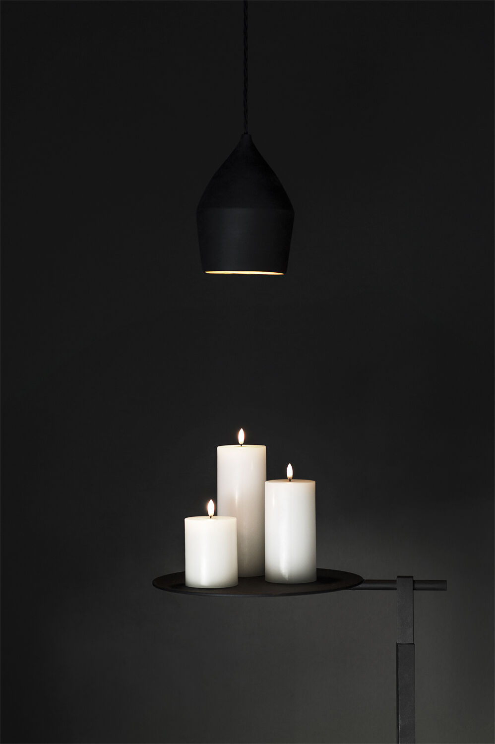 UYUNI Lighting - LED Taper Candle - twin pack - Nordic White - 2,3 x 2