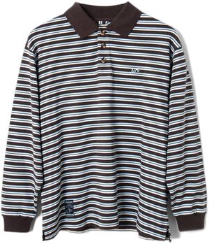 REMIE RUGBY - CHOC/BLUE STRIPE