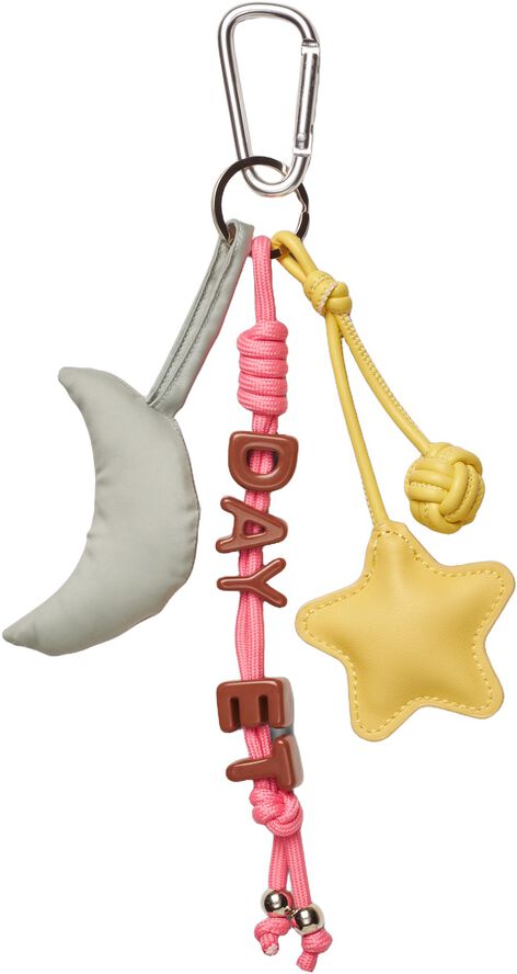 Day Moon and Star Charm