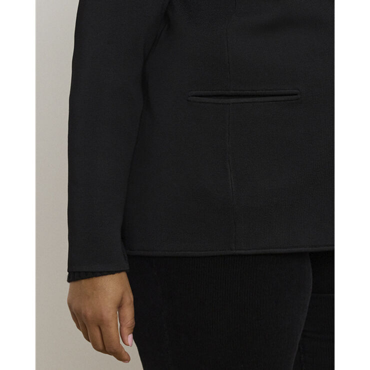 Matte Rayon Nylon Blazer