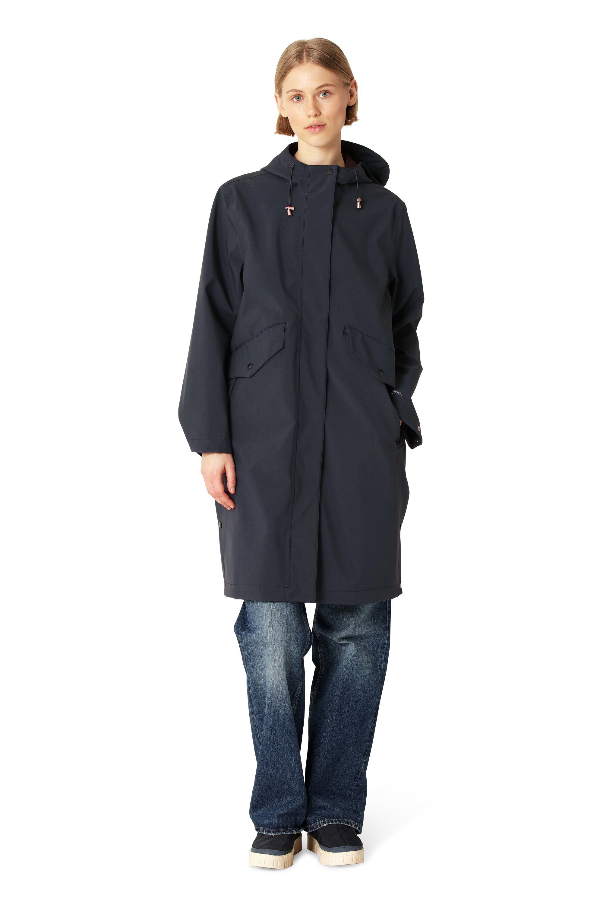 Long Softshell Raincoat