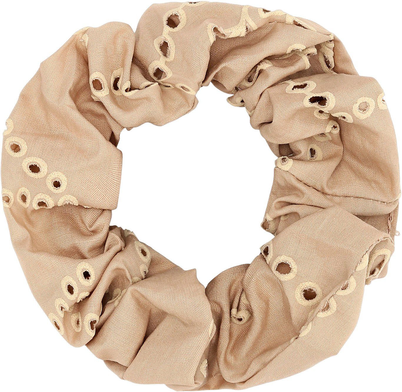 Floral Broderie Scrunchie