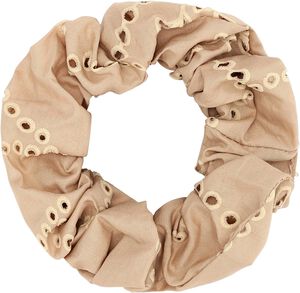 Floral Broderie Scrunchie