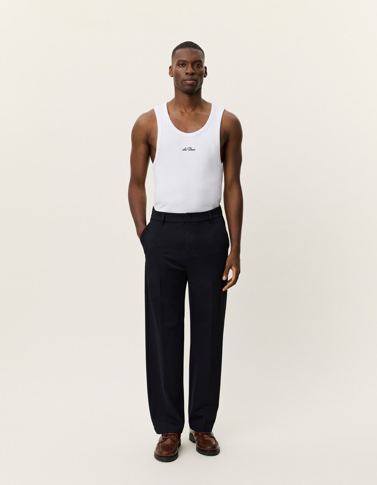 Como Solid Slack Pants