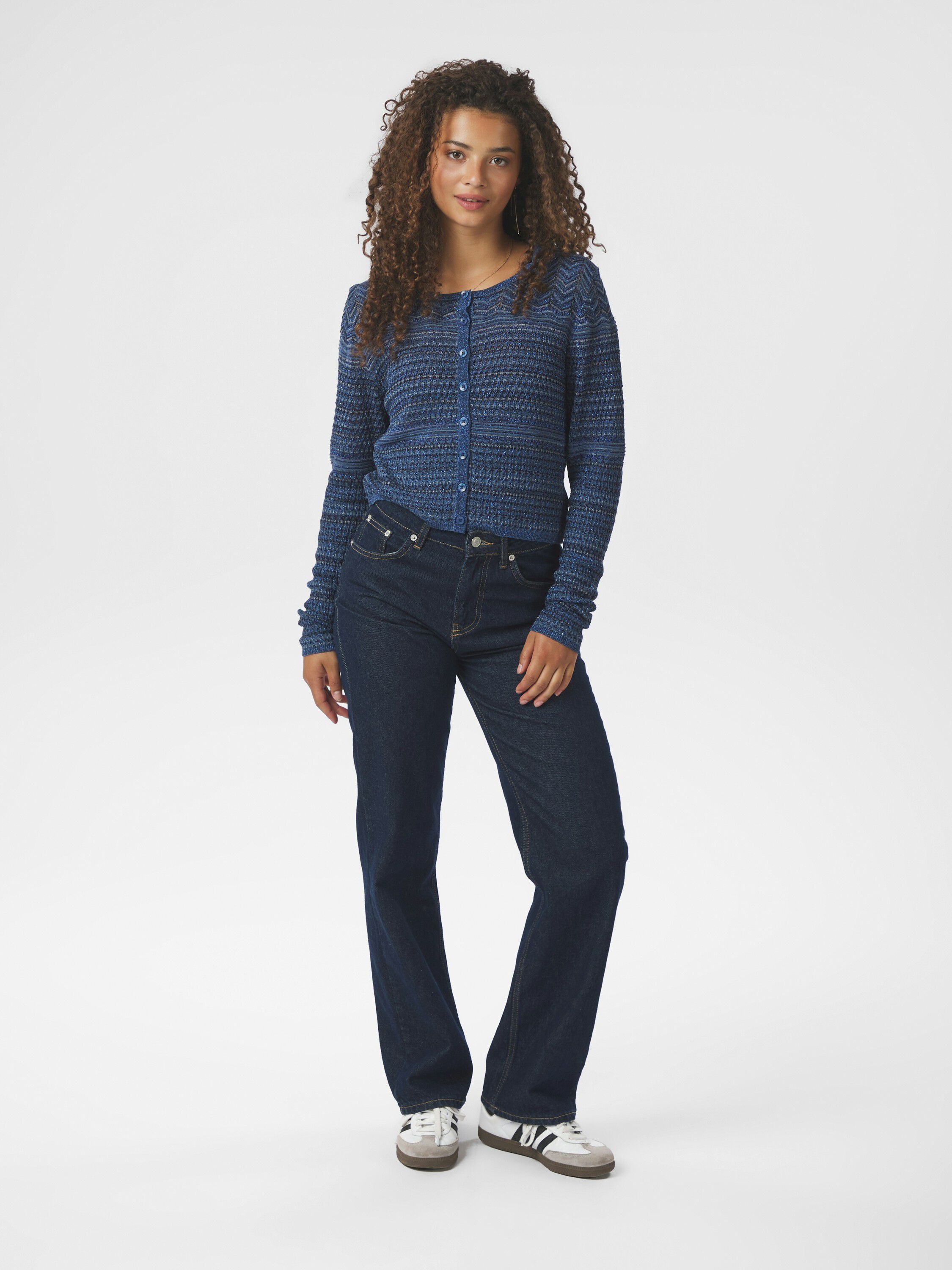 Gini Chevron Knit Cardigan