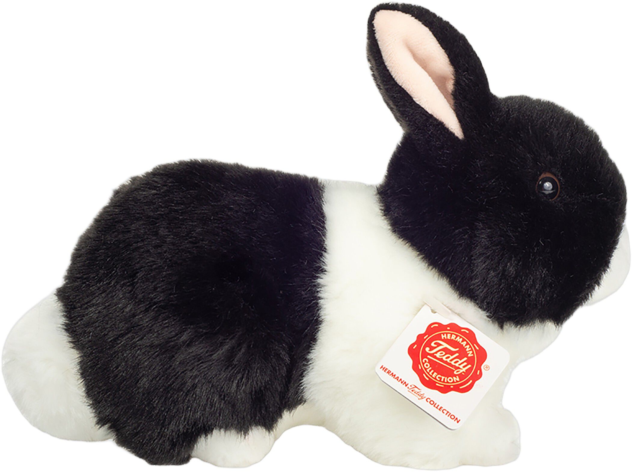 Teddy Hermann - Hare sort-hvid 23 cm