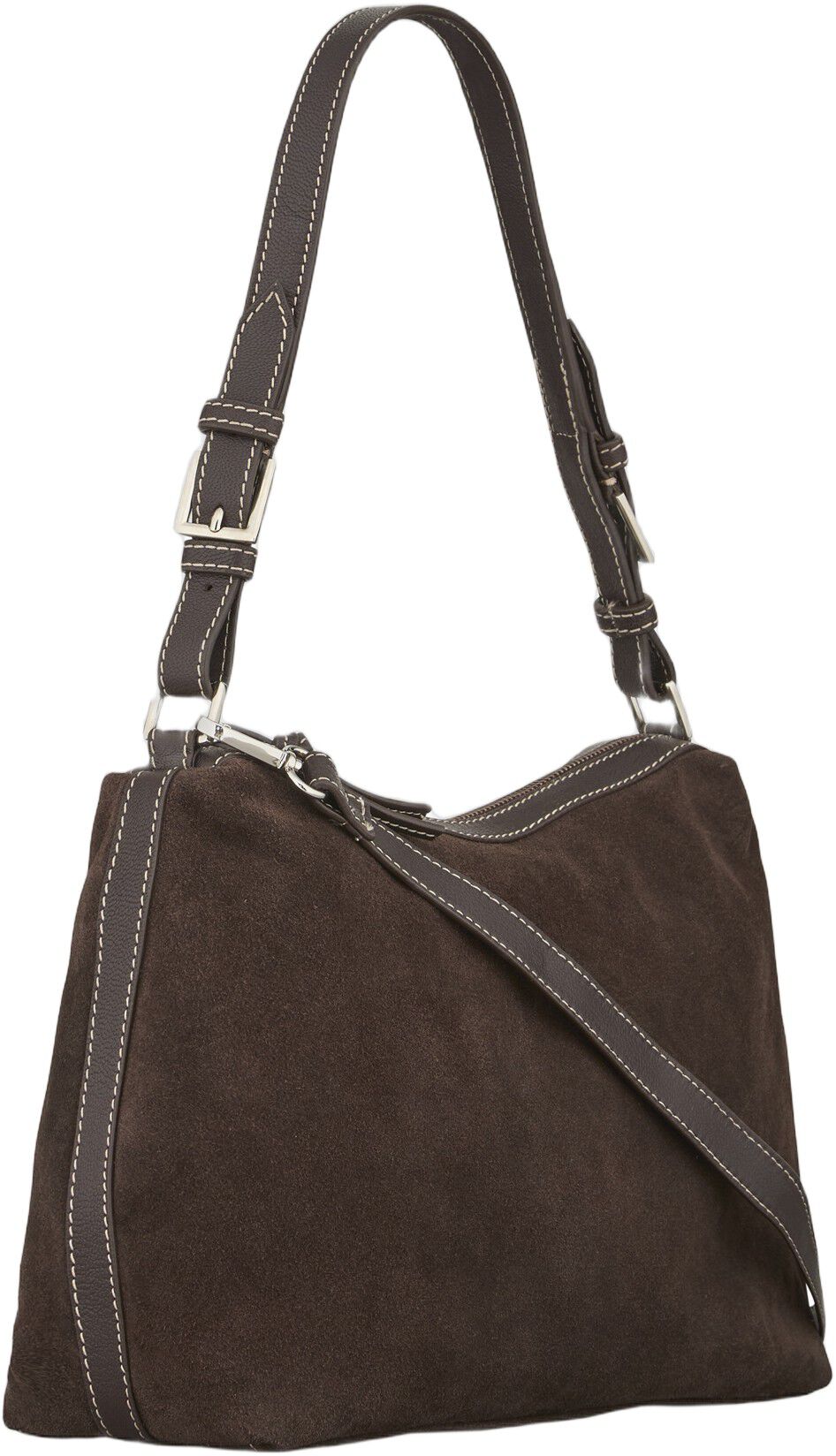 Suede Ginni Medi Bag