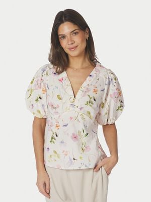 Irina Flower Blouse