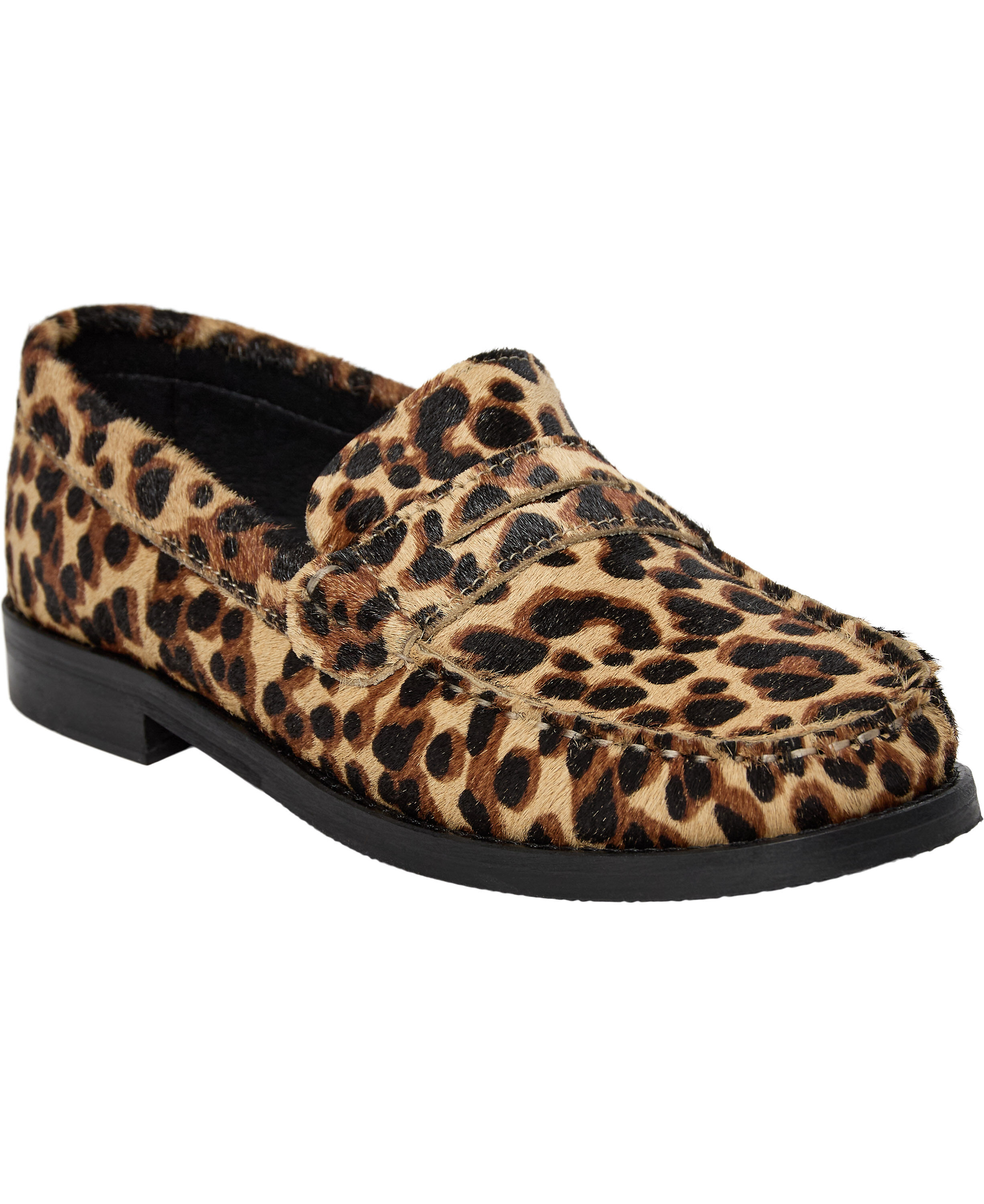 Miles Penny Loafer - Leopard