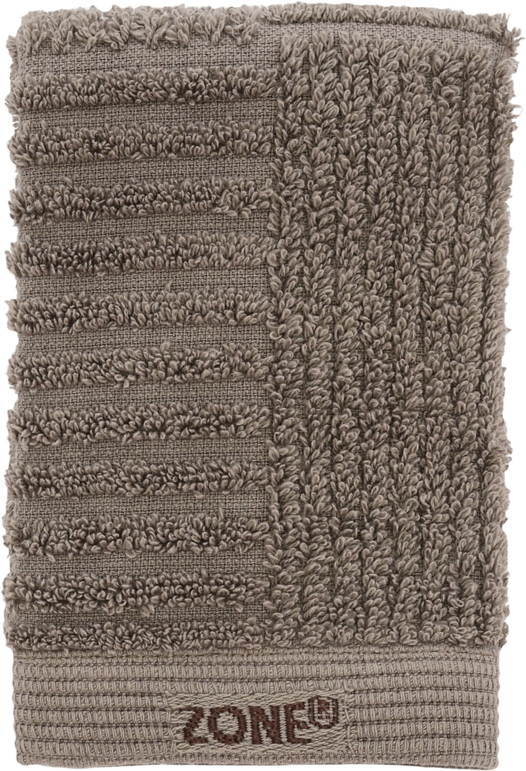 Tv&auml;ttlapp Taupe Classic 30x30cm