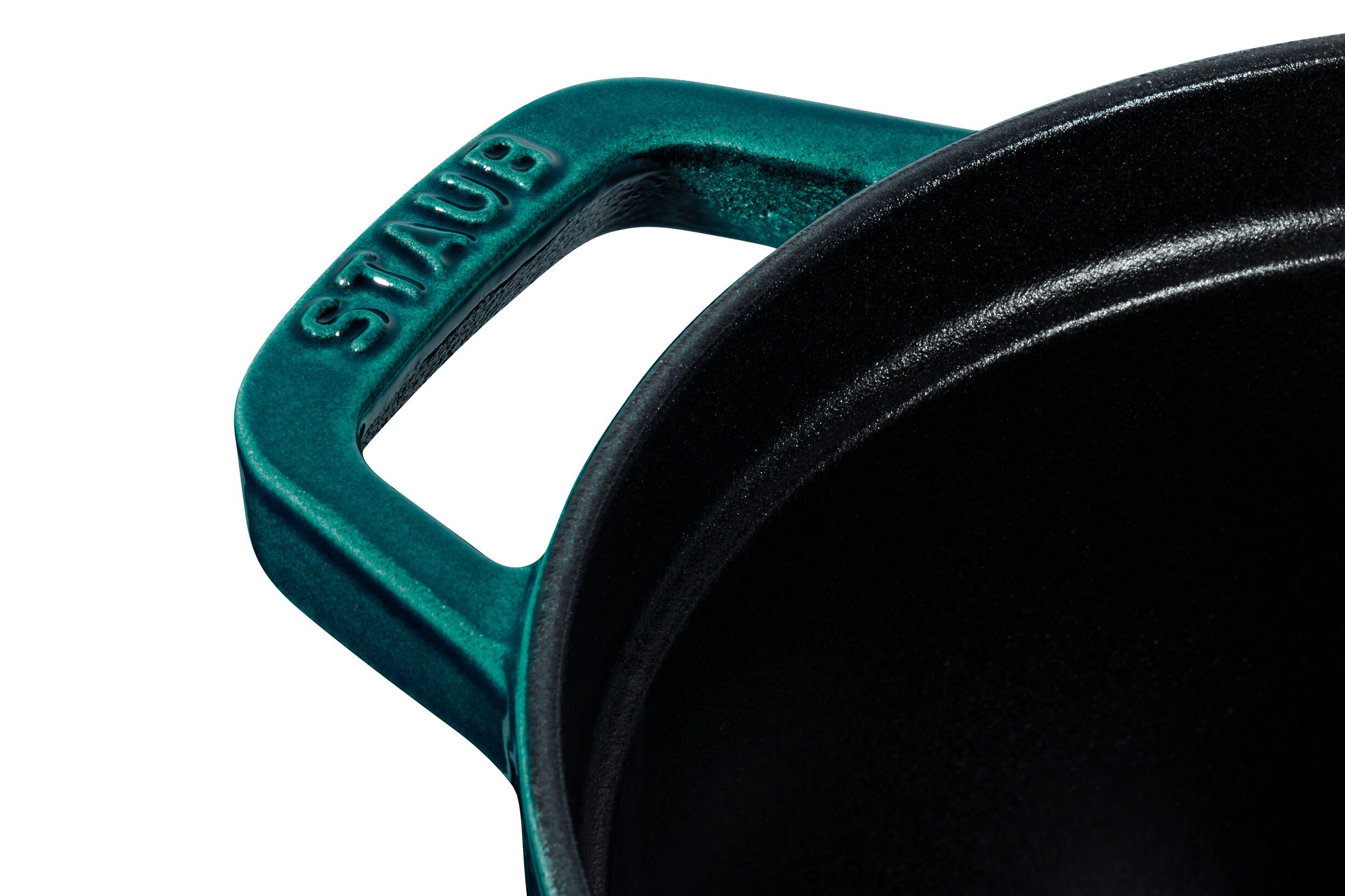 La Cocotte Gryta 33 cm / 6,75 l, Oval, La-Mer, Gjutj&auml;rn