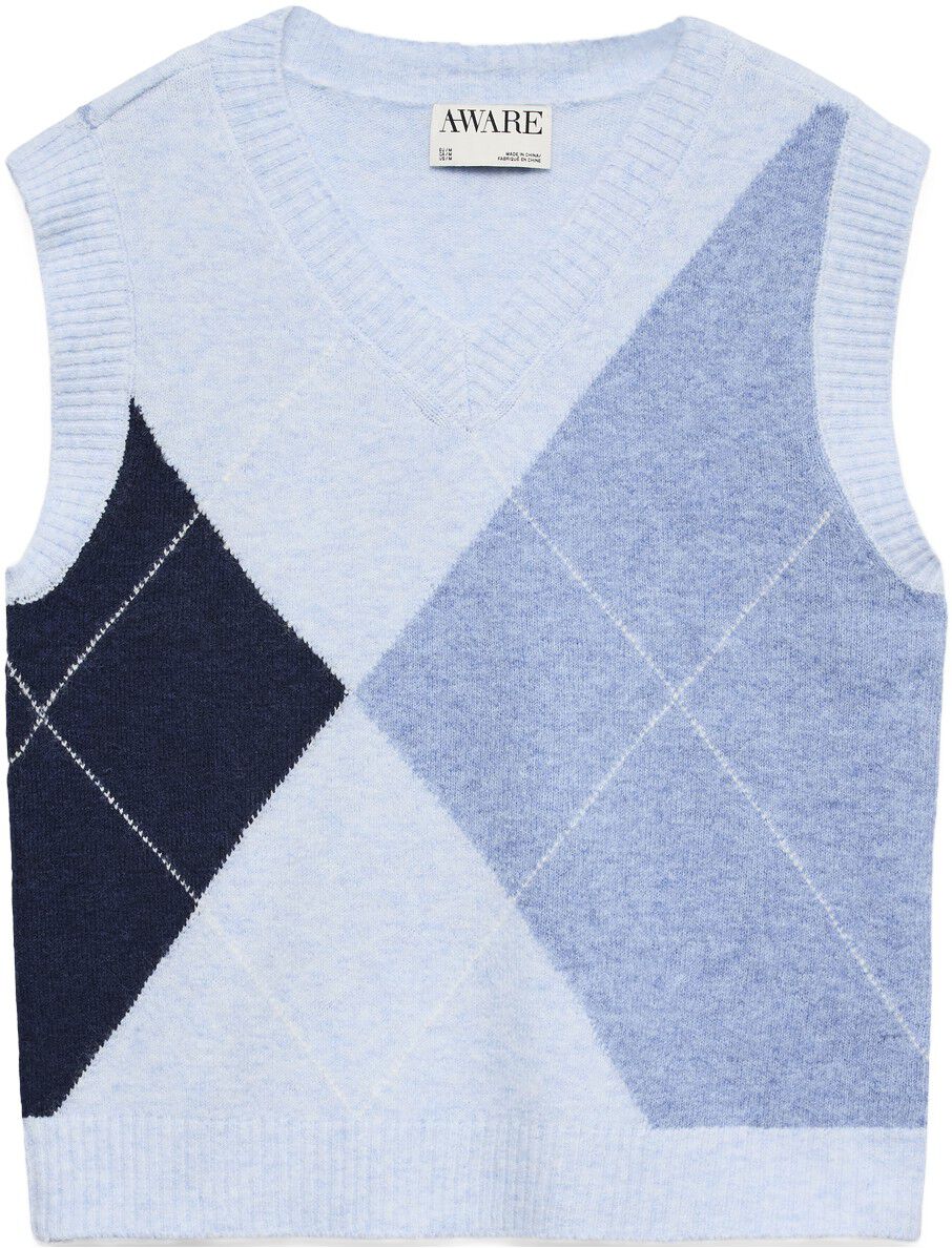 Awmalira Sl V-Neck Knit Waistcoat Vip
