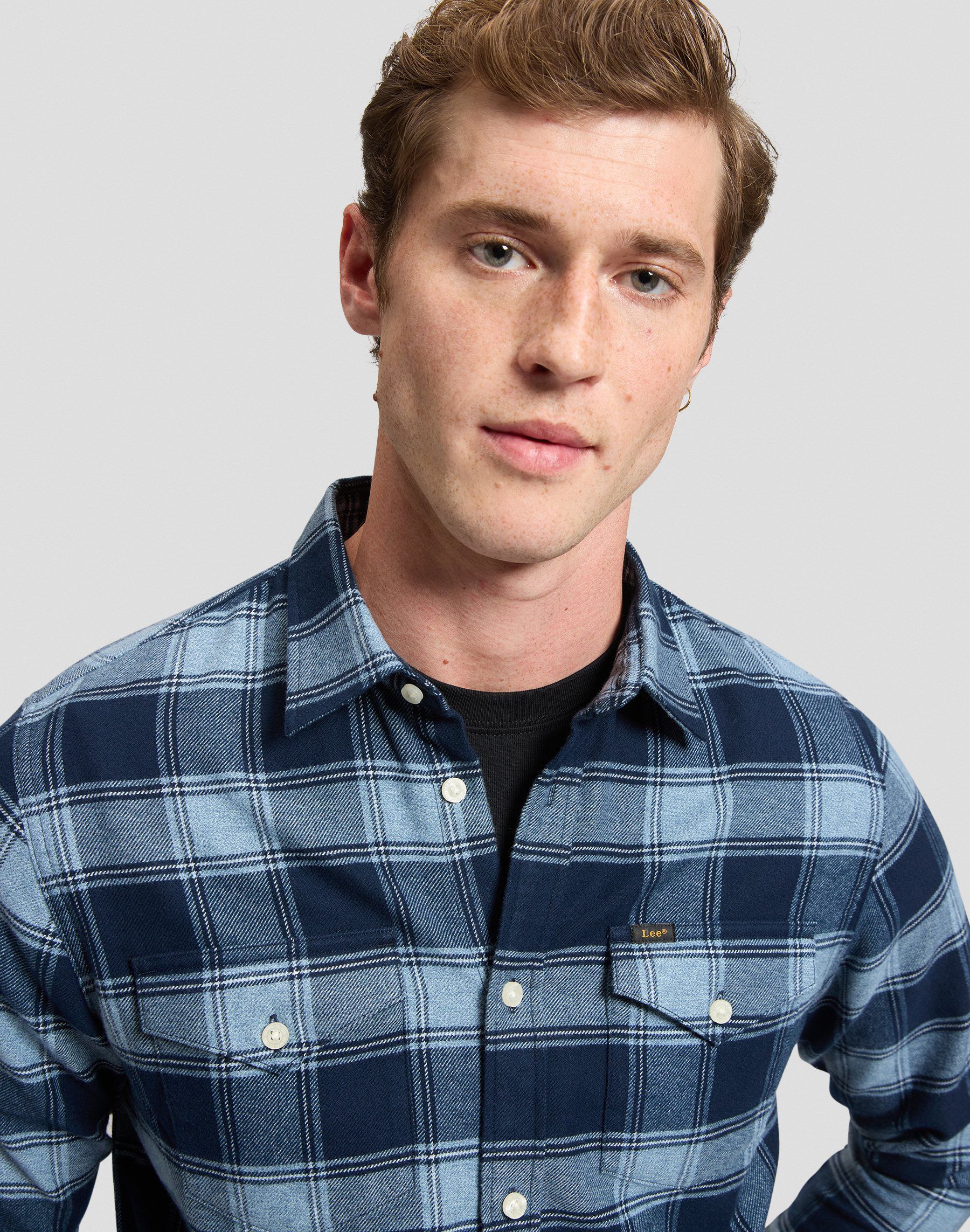 REGULAR_SHIRT VINTAGE_BLUE