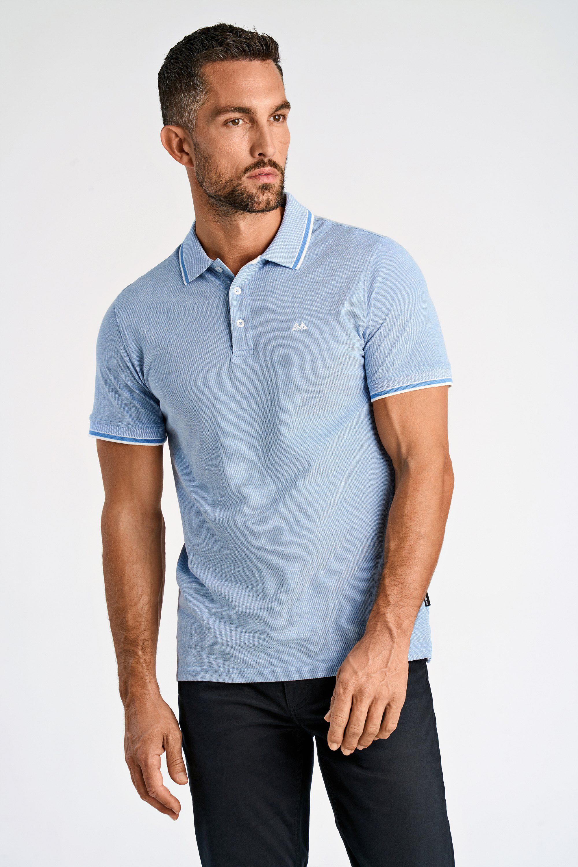 Organic cotton polo S/S