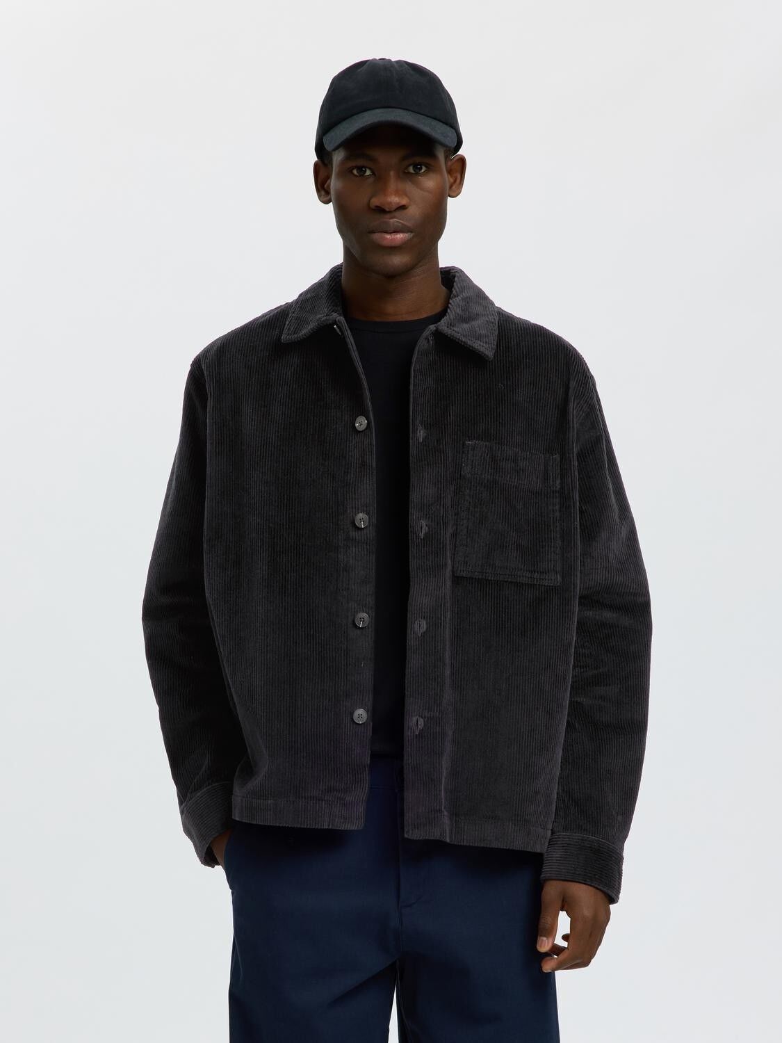 Slmotto-Kris Cord Overshirt Noos