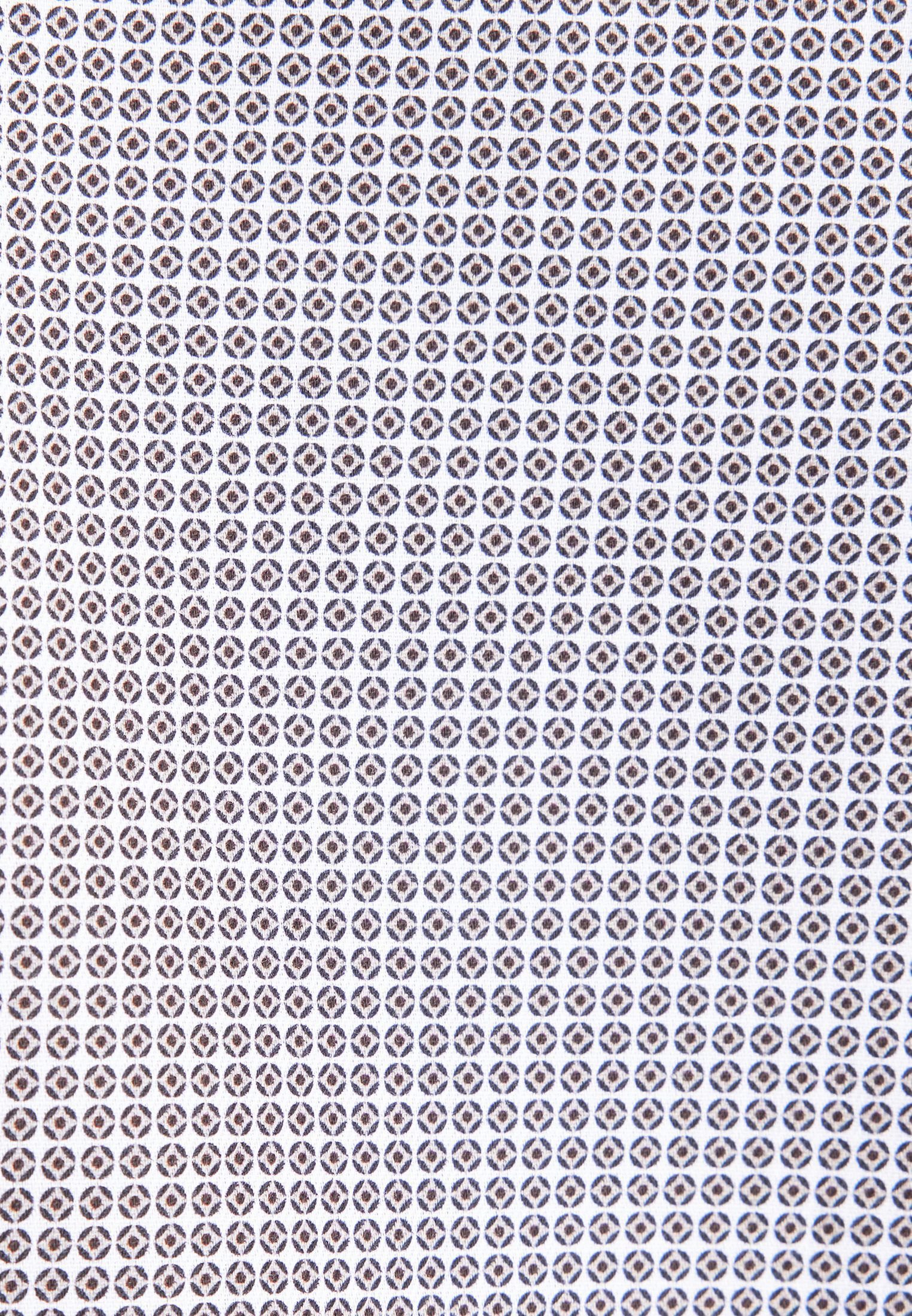 Business shirt Slim 1/1 Kent-Collar Print