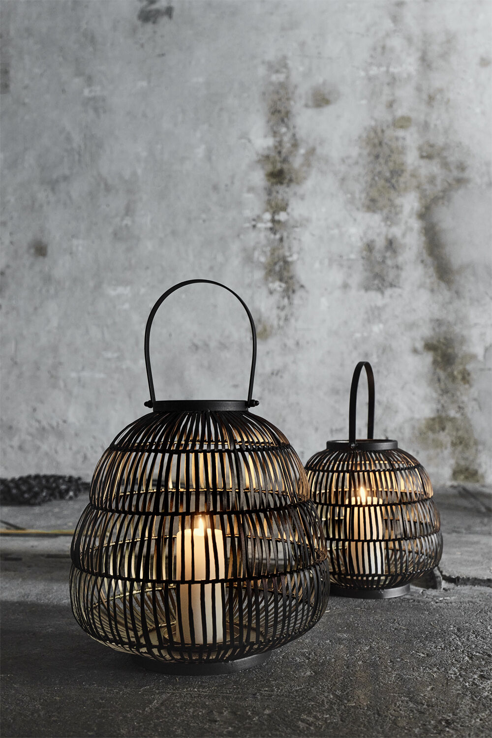 Lanterne Raito M - Kobberbrun