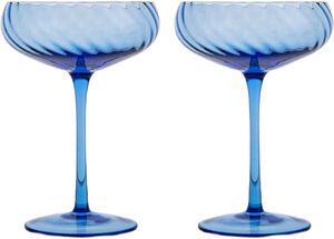 Champagne saucer Opacity 2pcs/set