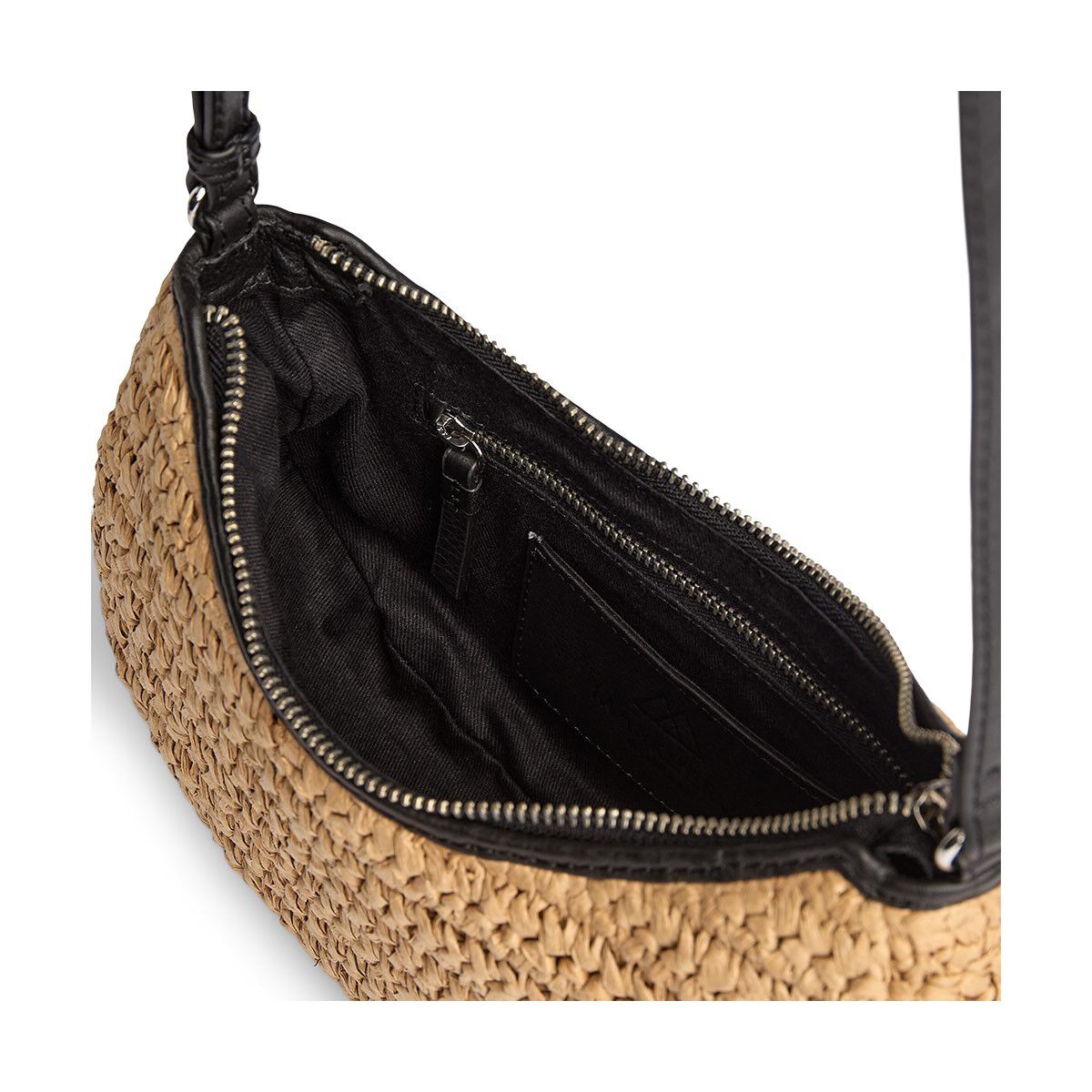 Denela Cross. Bag, Raffia