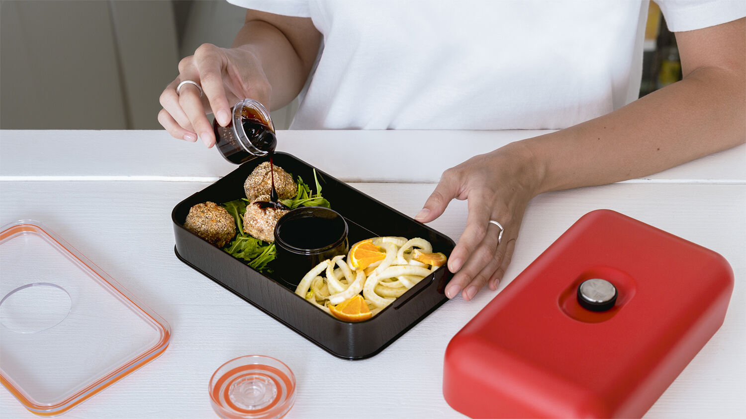 Lunchbox - Brushed Steel