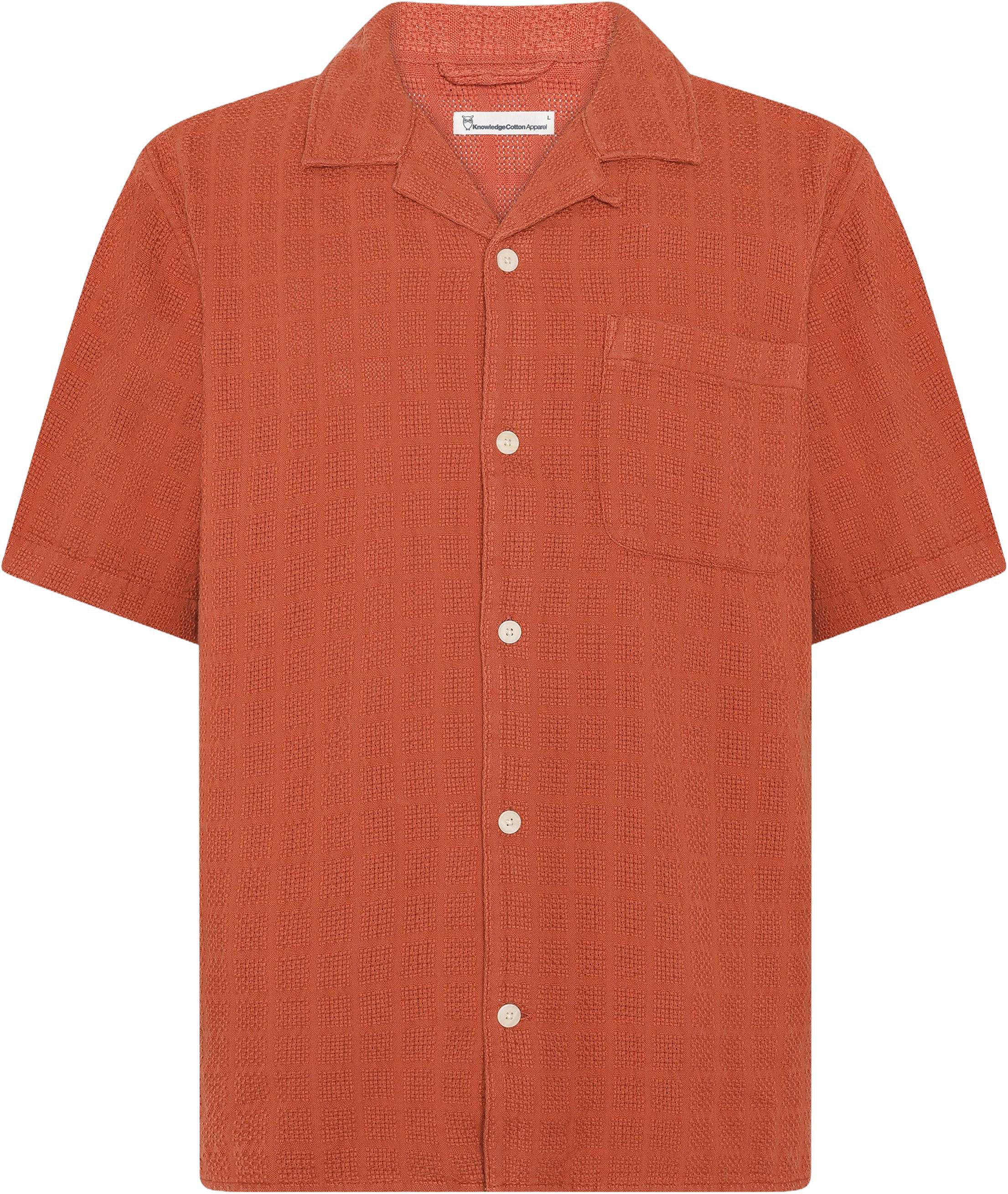 Structure short sleeve shirt