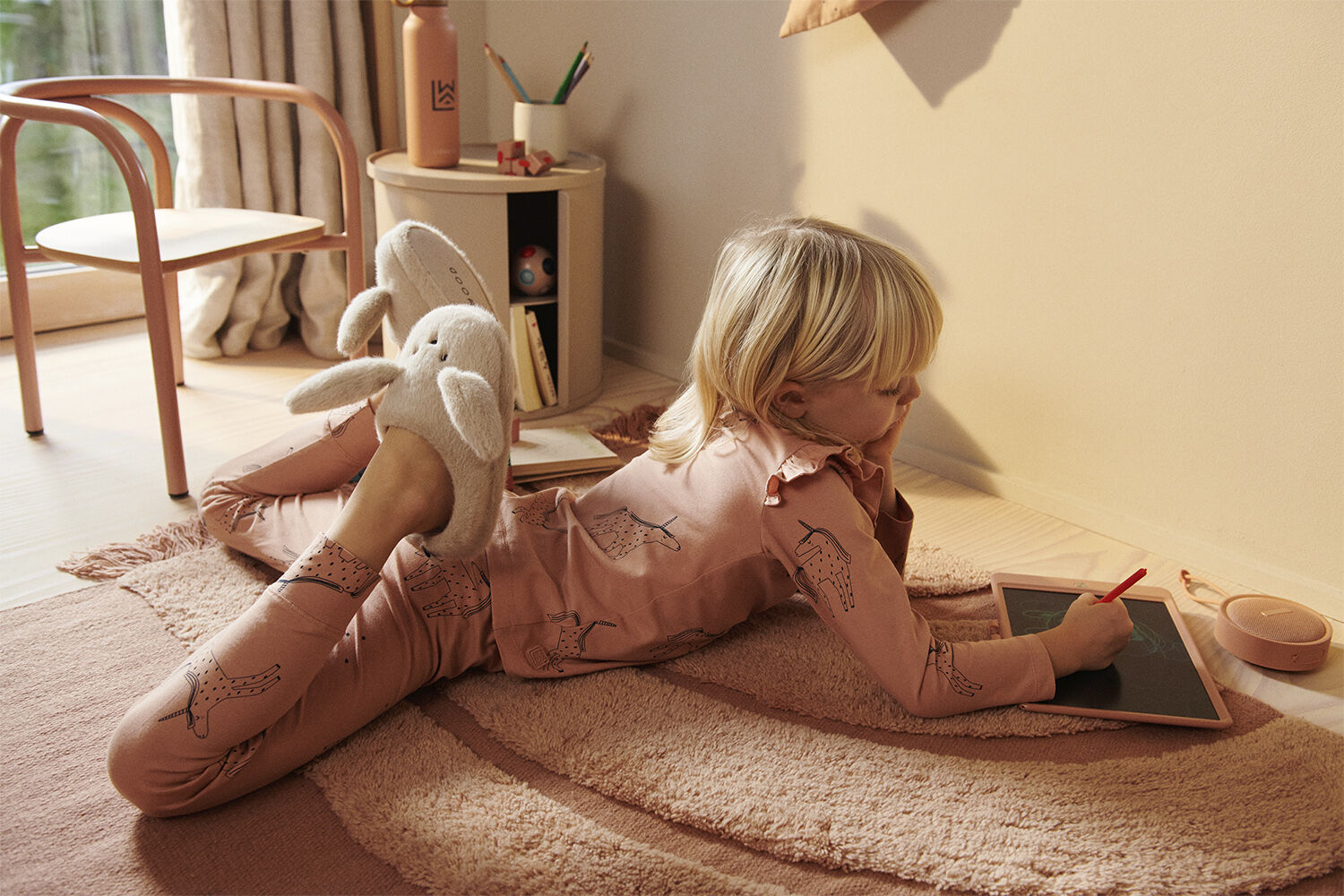 Aviaja Rabbit Slippers Mist-22/23