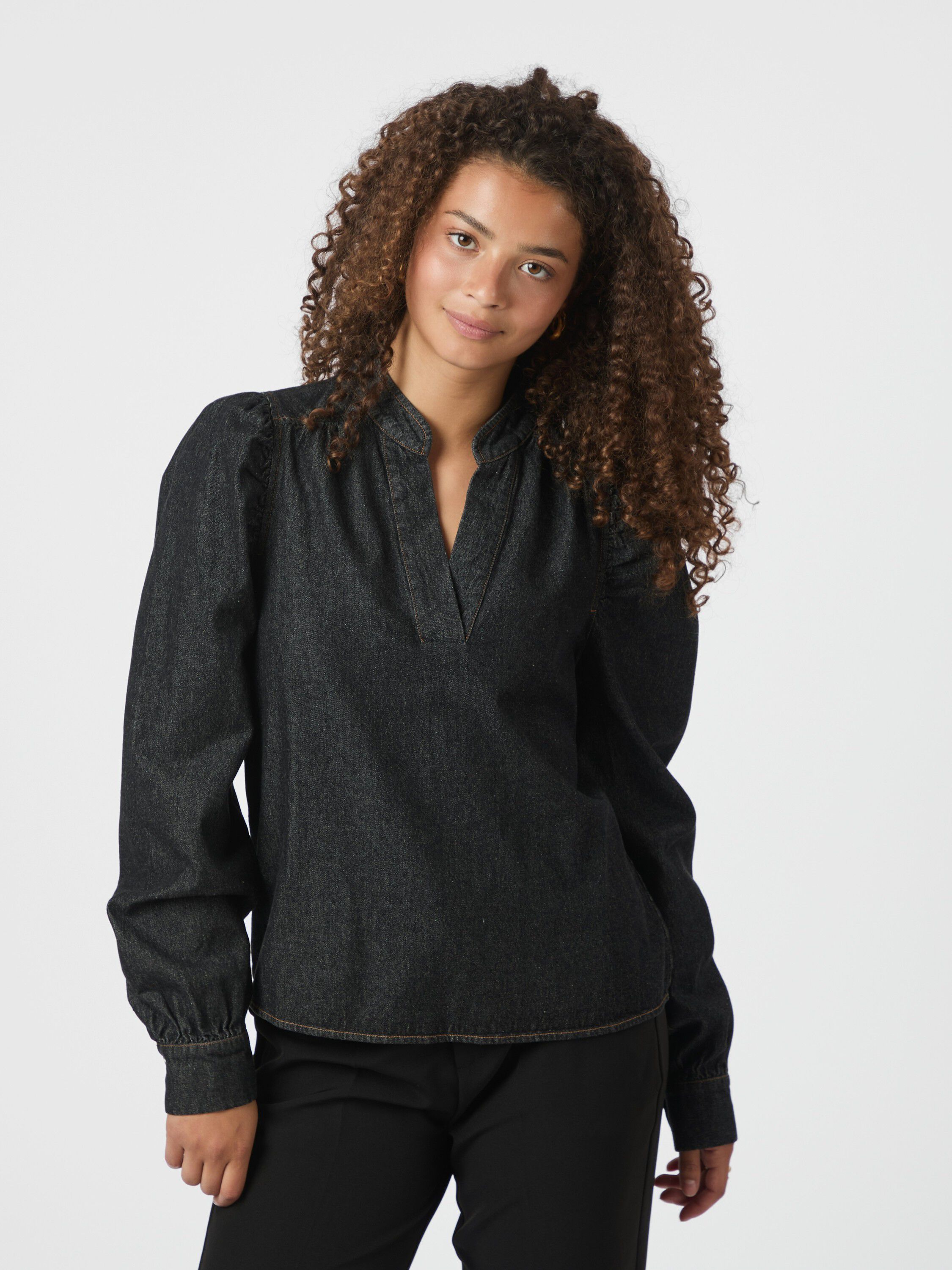 Rosslyn Denim Blouse