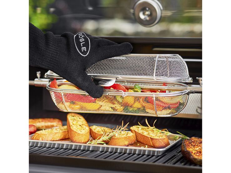 Grillvante 34 x 18,5 cm 2 st Bomull/Meta-Aramid