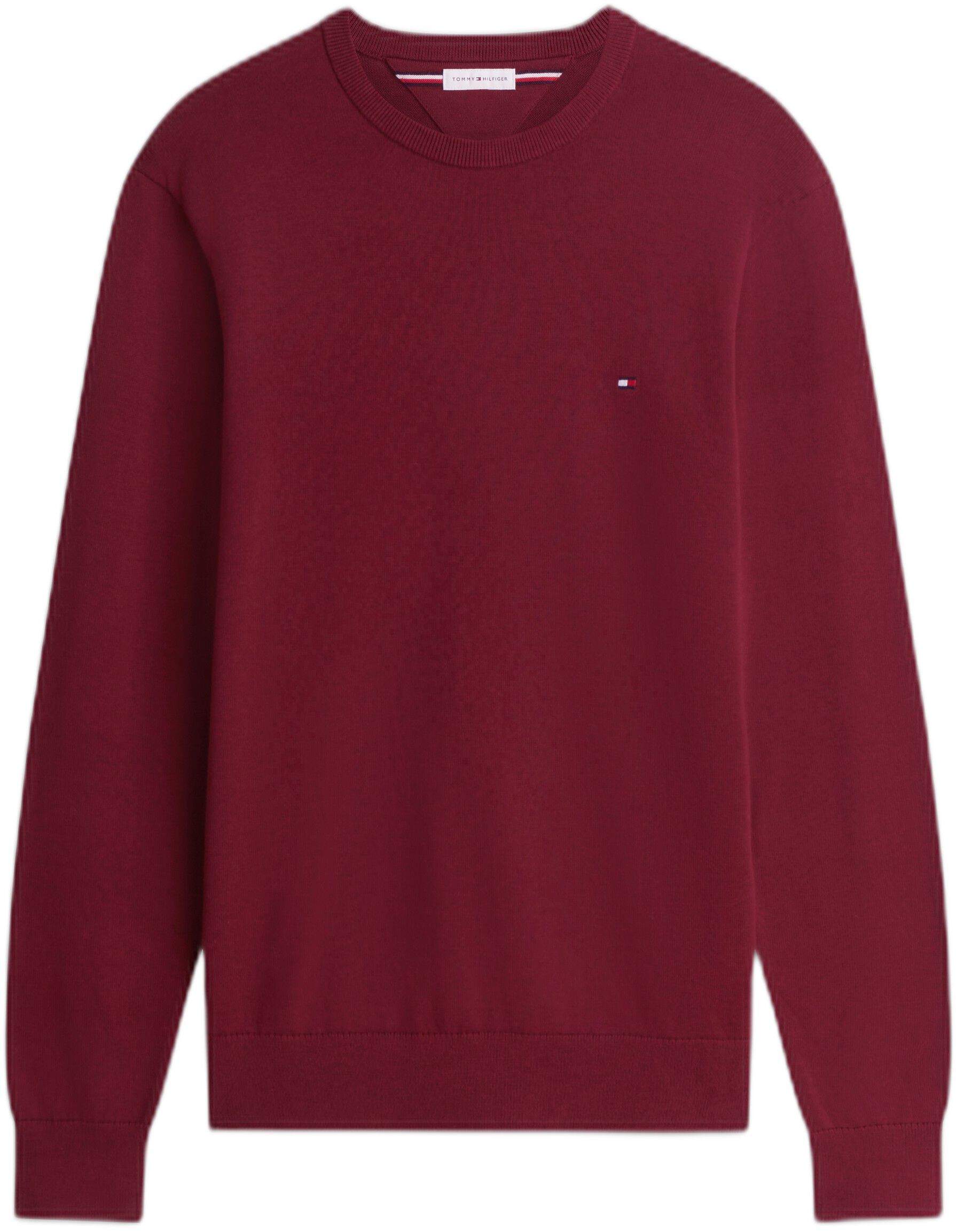 Flag Embroidery Crew Neck Jumper