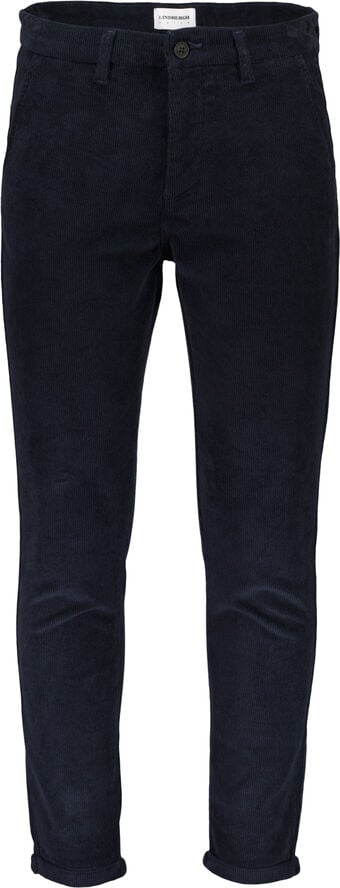 Cropped corduroy pants