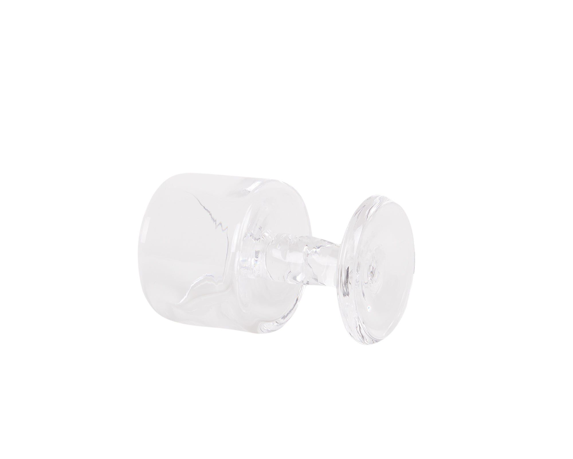 0405 Stem Glass Set of Two | Clear | Small