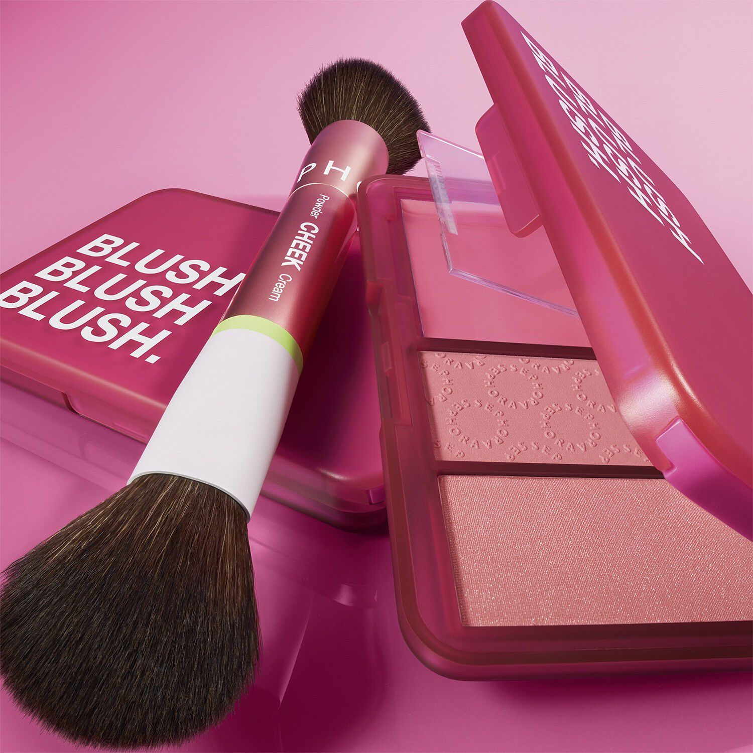 Cheek Brush Duo - Intuitiv applicering med perfekt finish