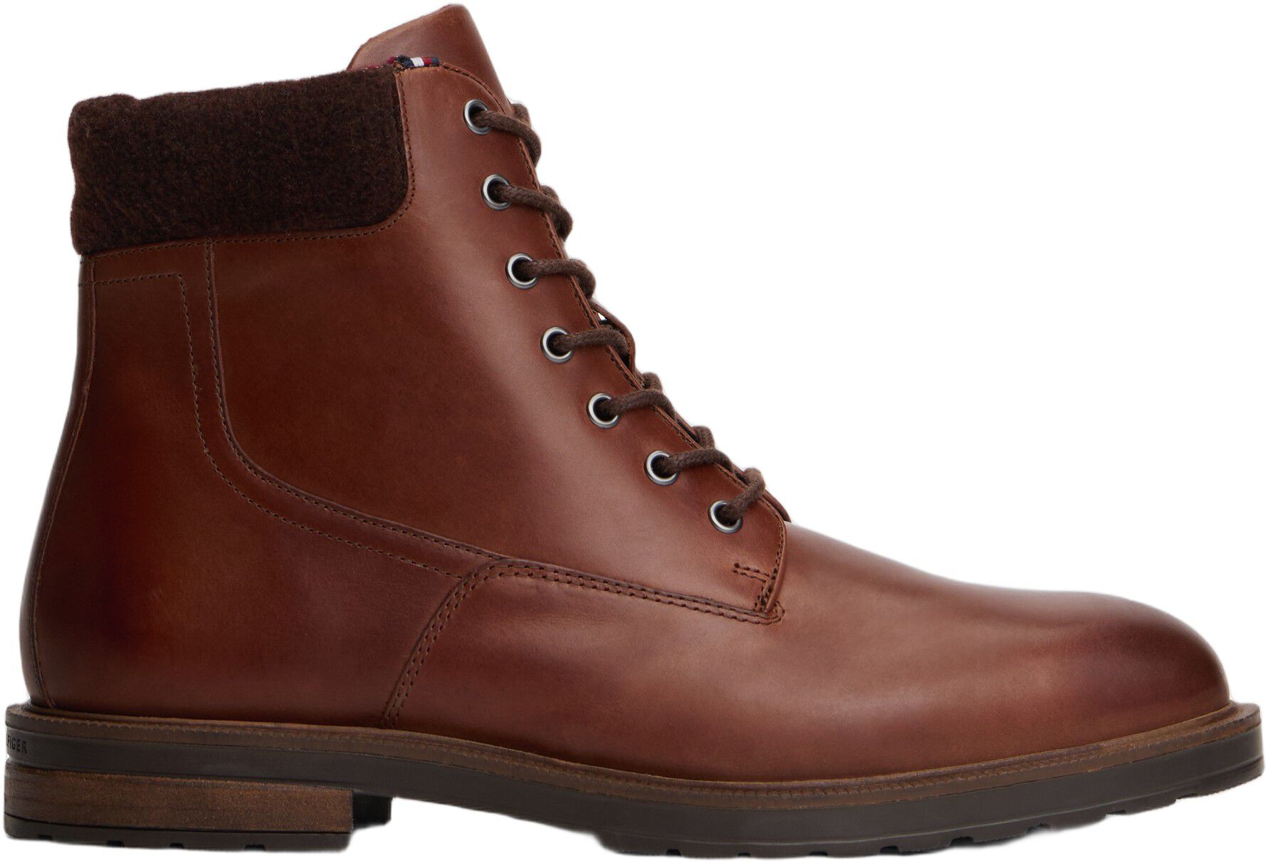 CLEATED HILFIGER W LTH BOOT