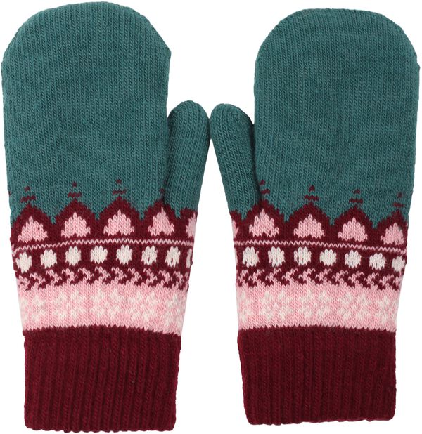 Danewalnut Mittens Dark Slate JAQUARD