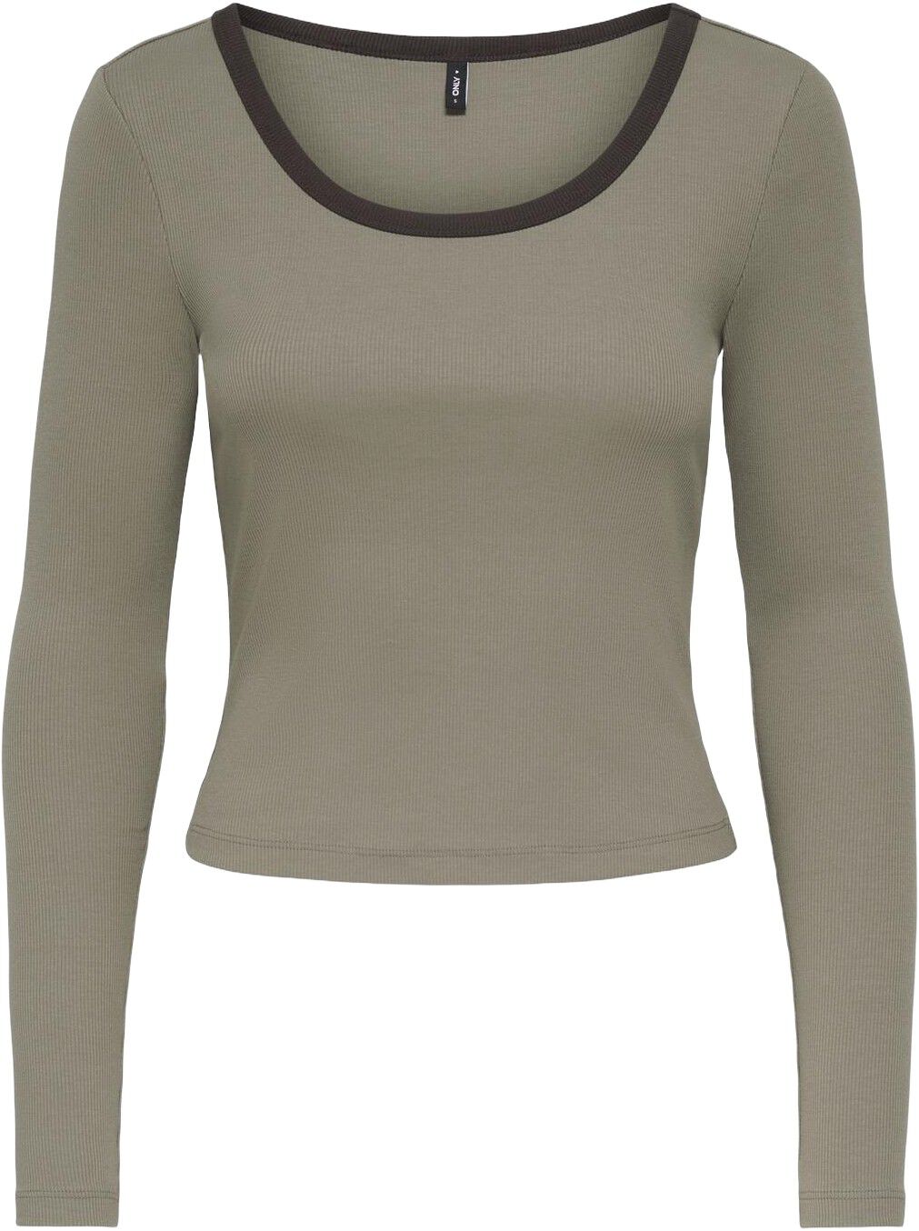 ONLVAL L/S CONTRAST TOP JRS