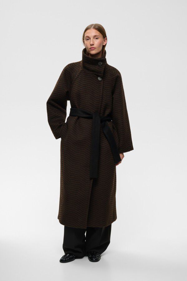 ZASCHAIW COLLAR COAT