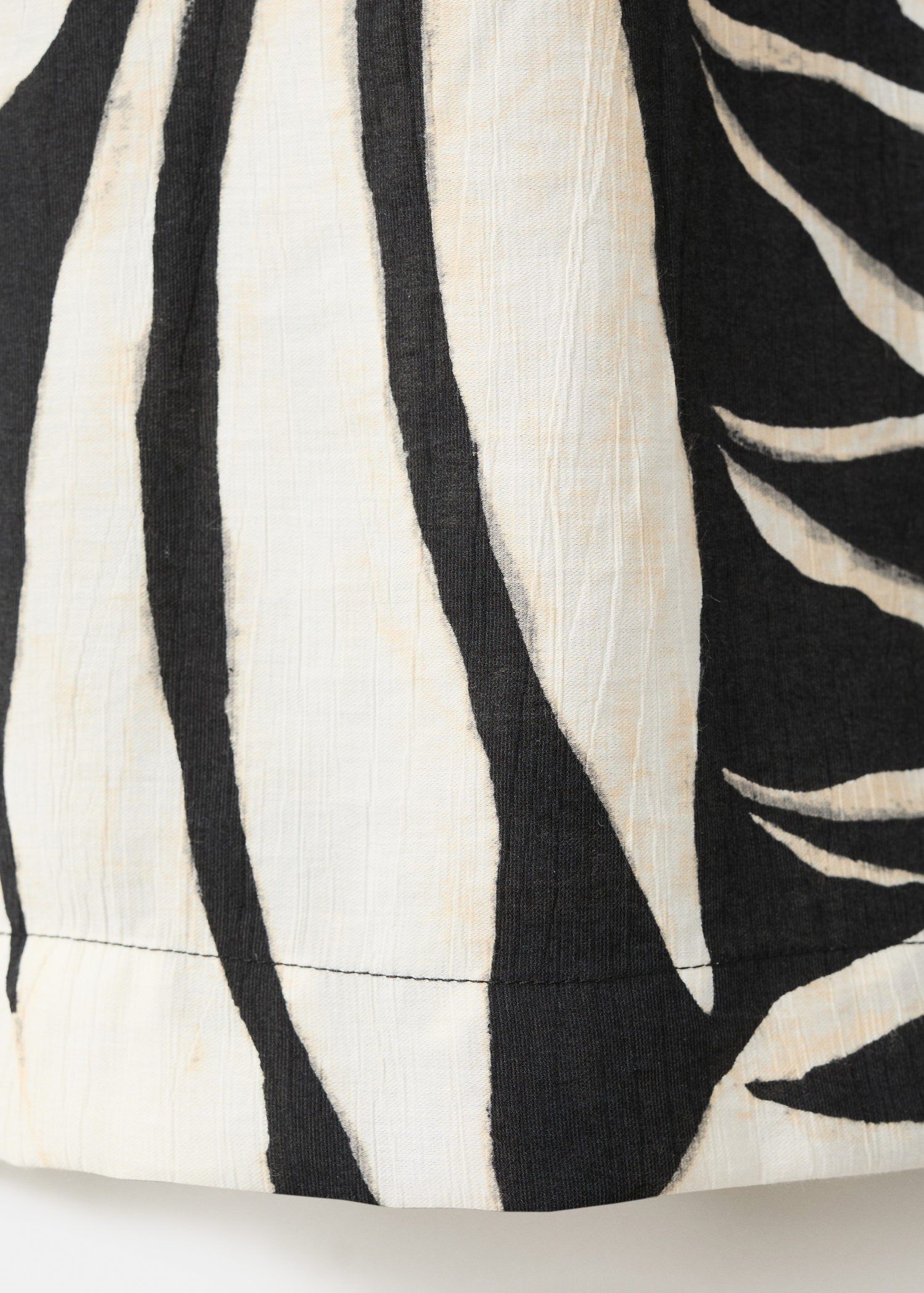 Tropical print trousers